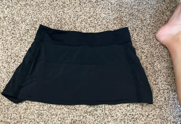 Lululemon Black Pace Rival Skirt