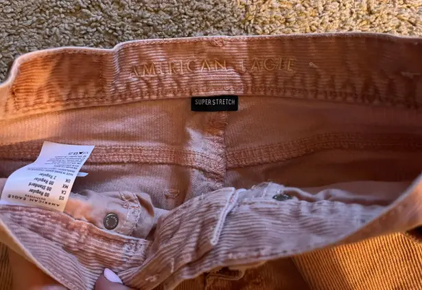 American Eagle pink  corduroy jeans