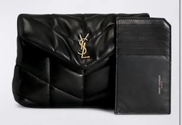 Saint Laurent YSL Lou Puffy Pouch Bag
