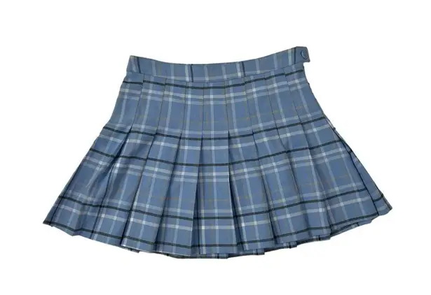 Full Tilt  Plaid Pleated Kawaii Skirt