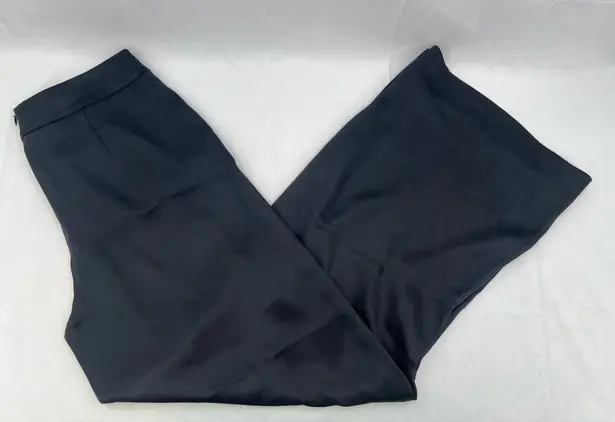 Escada Silk Dress Pants 38 Black