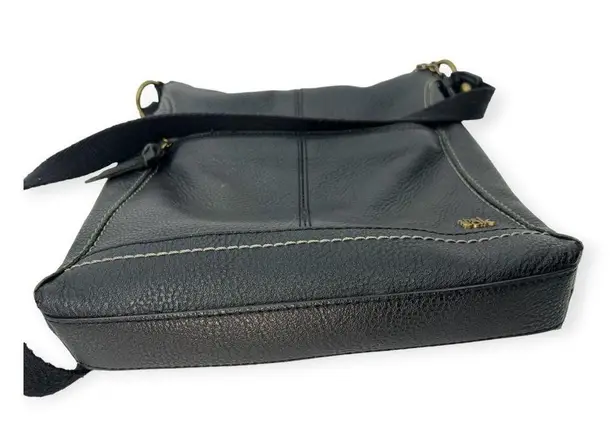 The Sak Iris Cross Body Bag Roots Leather Crossbody Bag Purse Tote Black Leather