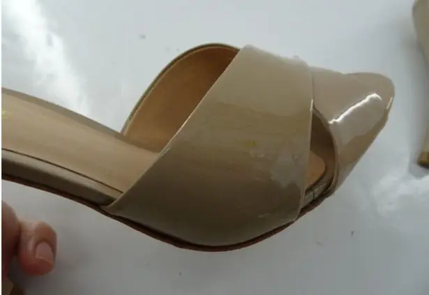 Pour La Victoire Pour Victoire Kalinda Tan Patent Leather Heel -10M