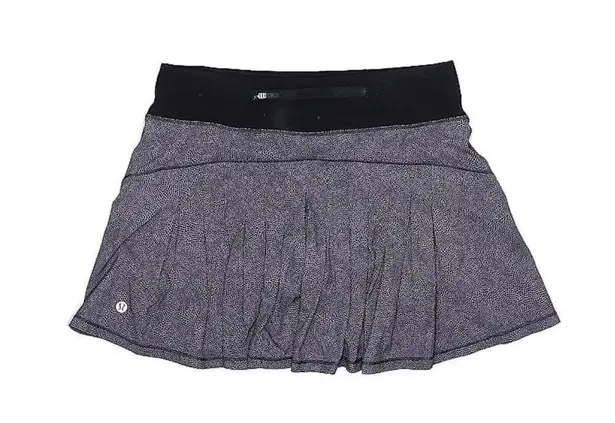 Lululemon NEW  Circuit Breaker Skirt II Disperse Dusky Lavender Black 4 Tall