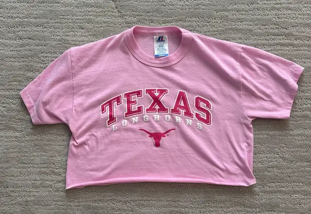 Russell Athletic Texas Longhorns Cropped Tee