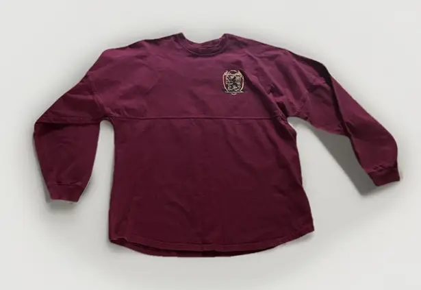 Spirit Jersey Harry Potter Gryffindor House Burgundy Long Sleeve Top Size Large