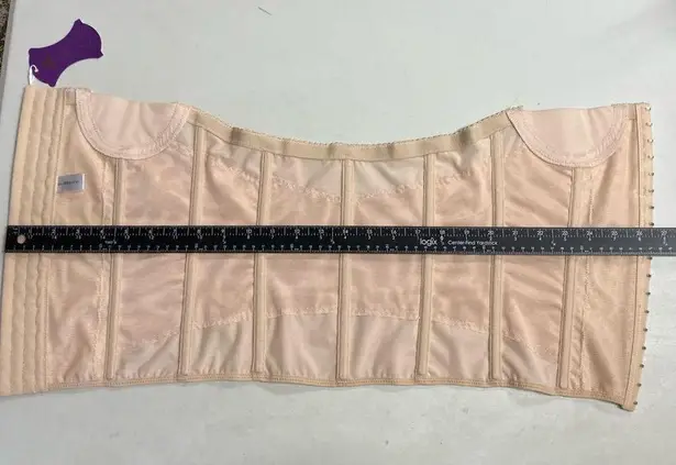 TAIHONGGUAN Corset Girdle Body Cincher Body Shaper Tummy Slimming Size 2XL New Tan