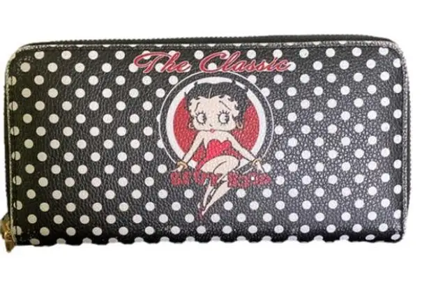 Betty Boop Zip-Around Wallet