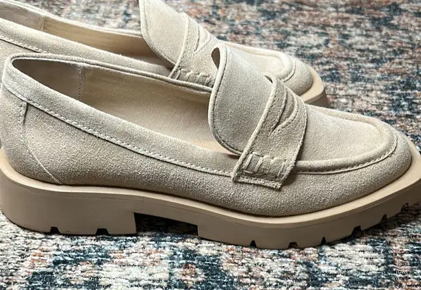 Dolce Vita suede loafers 7.5 Tan