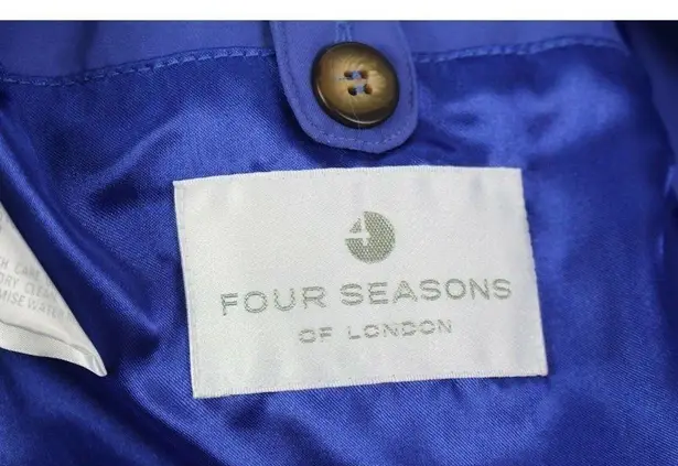 ladies FOUR SEASONS OF LONDON Trench coat size 8P