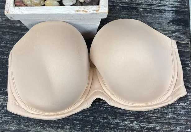 Wacoal Nude Red Carpet Strapless Underwire 854119 Bra 34DDD