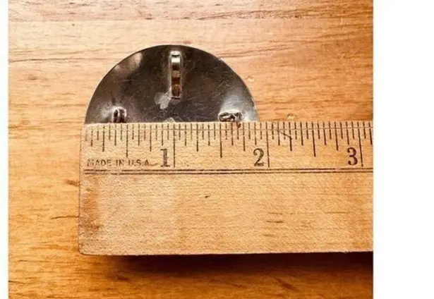 925 Sterling Silver Aztec Mayan Calendar Sun Dial Pin Brooch Pendant 12.96g VTG