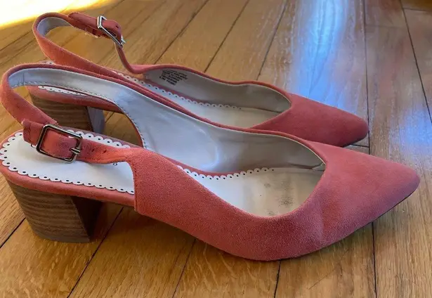 Charter Club Women's Audraa Slingback Heels Orange 8.5M