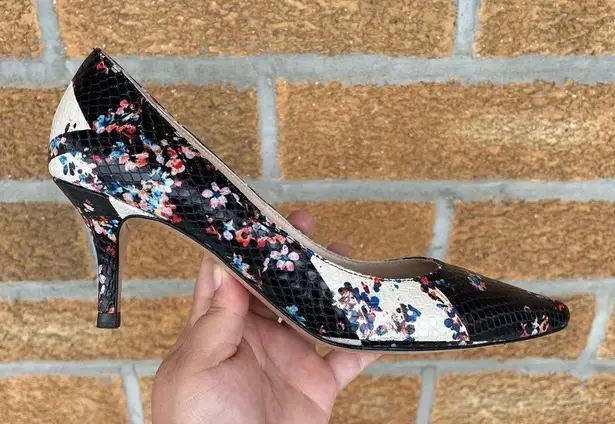 LK Bennett  Floral Snake Heels size 39