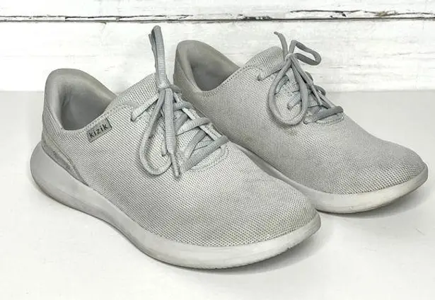Kizik Madrid Eco Knit Pebble Grey Sneakers Women's Shoe Size 9.5