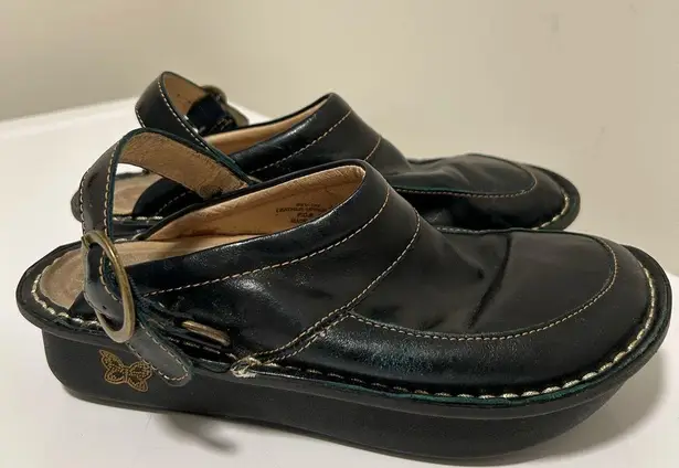 Alegria Slingback Clogs Black Size 6 - 6.5 US 36 EU