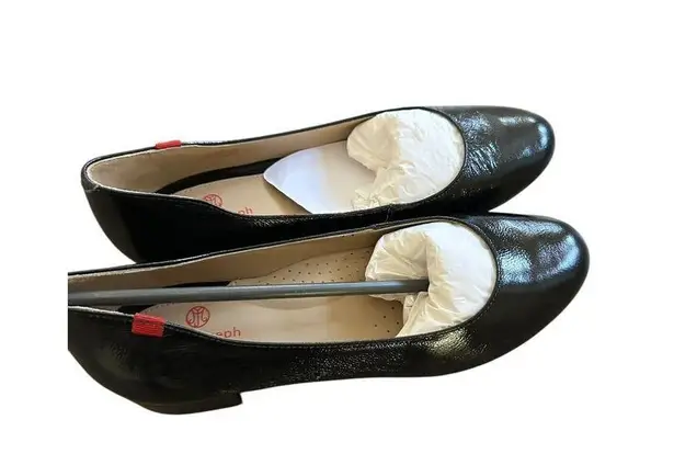 MARC JOSEPH NEW YORK Crosby Flat Size 8 Women’s Black Patent