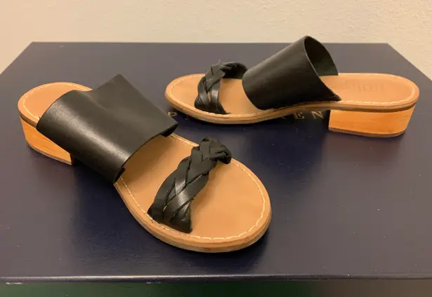Latigo Black Tapas Leather Sandals