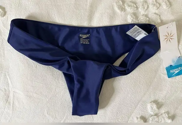 Speedo NWT  Piper Hipster Bikini Bottom - Navy - XS