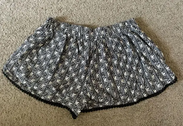 Mossimo Floral Flowy Shorts Black