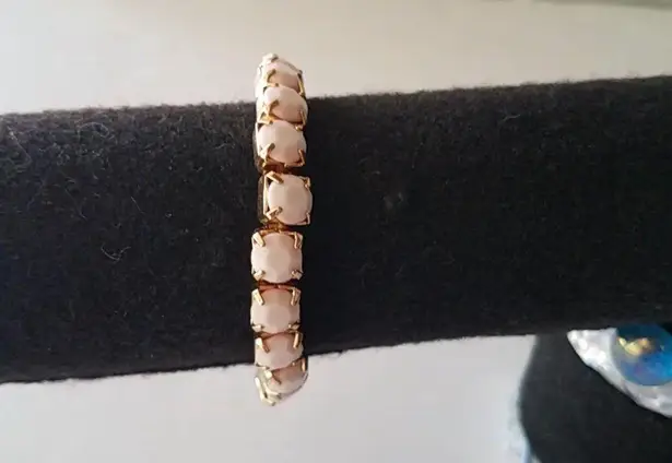 Unlisted Pink Studded Stretch Bracelet