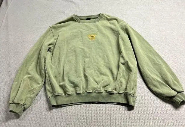 Urban Outfitters Colorado Springs 1995 Crewneck Sweatshirt in Green Small 100% Cotton