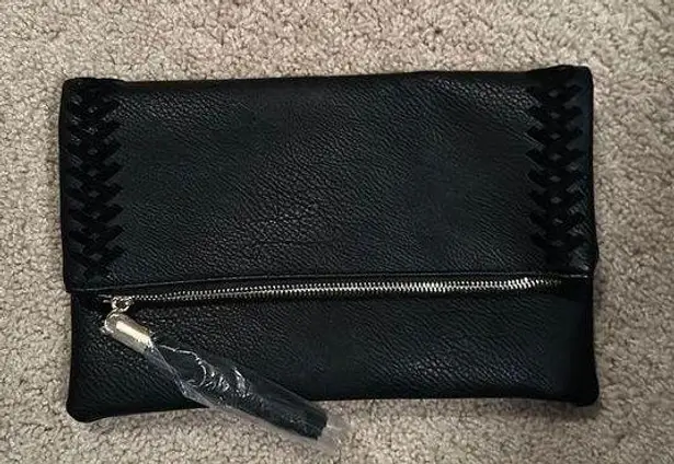 MWT MODA LUXE convertible, black cross body purse Gold