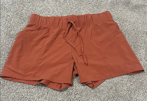 All In Motion ‎ Target Orange pocket athletic shorts size small
