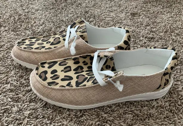 Leopard Hey Dudes Multi Size 9