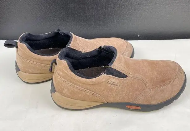 Cabela's Women's Tan Suede Slip on Shoes/ Loafers Size 8 SKU 4979