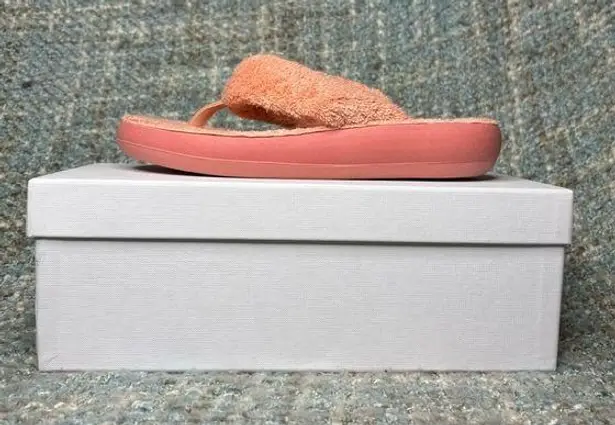 Ancient Greek Sandals Women's Charisma Comfort Terry Flip Flops in Pink Size 6