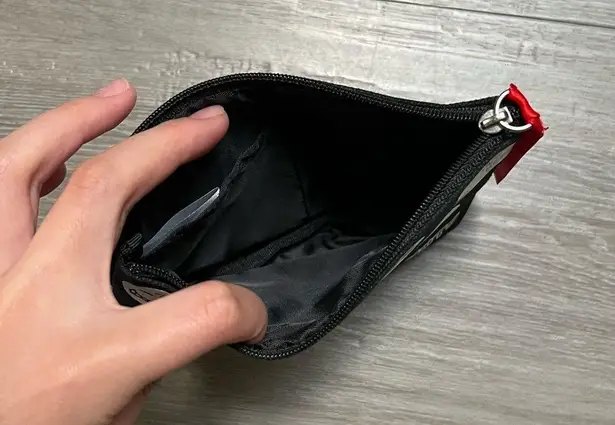 Peanuts snoopy woodstock mini wallet coin pouch Black