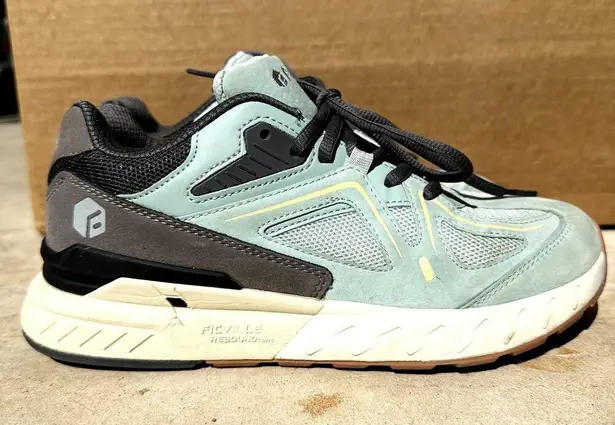 Fitville Rebound Core Running Shoes PropelCore Wide Toe Box Mint Green Gray 8