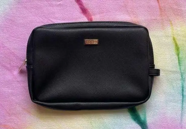 NWT Tarte Black/Purple Makeup Bag Black