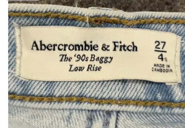 Abercrombie & Fitch Low Ride Baggy Jeans