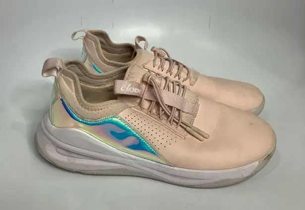 Clove pink & iridescent nursing shoes sneakers unisex sizing Size 8.5