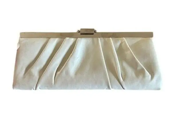 Vintage 1990s Jessica McClintock Gunne Sax Satin Evening Bag – NWT White