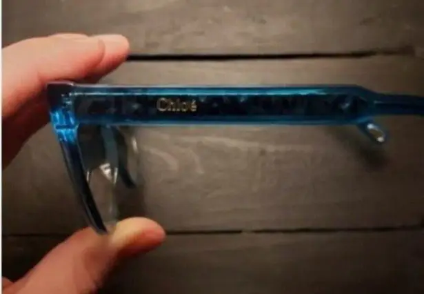 Chloé Chloe Willow 52mm Round Sunglasses Blue