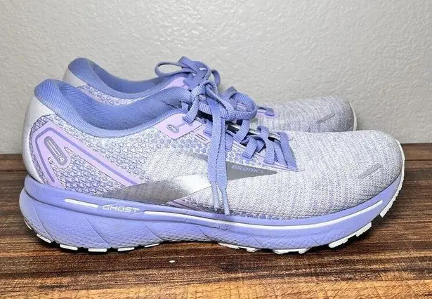 Brooks  Ghost 14 Womens 9.5 B Shoes Running Walking Sneaker Purple 1203561B566