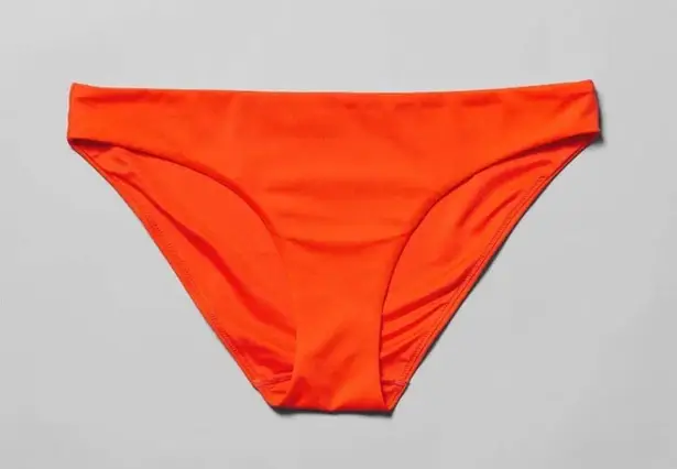 Weekday NWT  Ava Swim Bottoms Orange- Size Medium