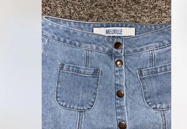 Brandy Melville  Jean Skirt 