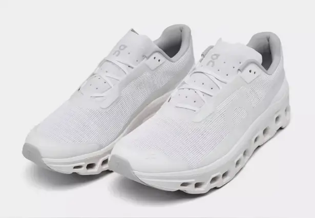 On Running Cloudmonster Void White Sneakers NIB Women’s Size 8