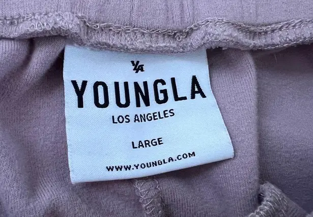 YoungLA Light Purple Lavender Jogger Pants Size L Size L