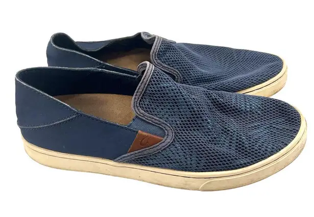 Olukai Pehuea Slip On Sneakers, Casual, Mesh, Lightweight & All-Day Comfort sz 8
