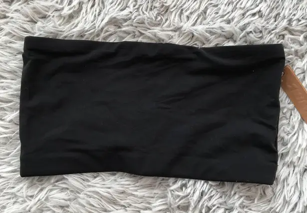 SKIMS Fits Everybody Bandeau in Onyx XS