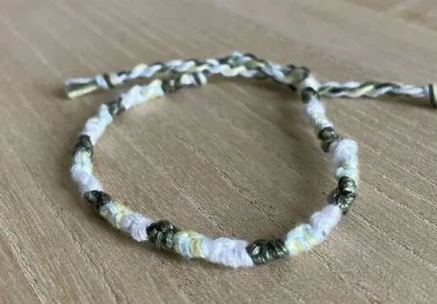 Handmade Cameron Bracelet, anklet, trendy, comfortable, tie, embroidery thread, woven, gi