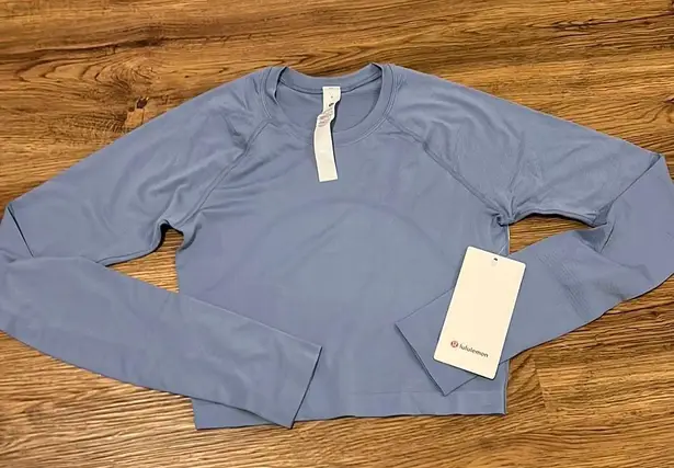 Lululemon Swiftly Tech Cropped Long-Sleeve Shirt 2.0