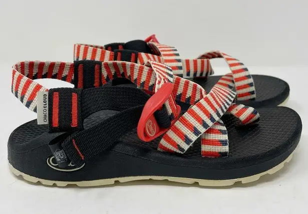 Chaco Sandals Z/Cloud 2 W5 Taper Grenadine Patriotic USA Red White Blue