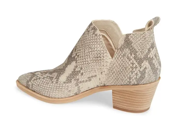 DV by Dolce Vit Sonni Snakeskin Booties