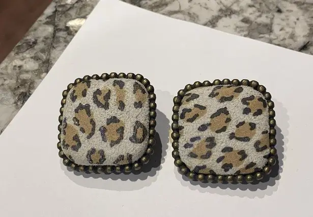 Signed Dauplaise Costume Earrings Vintage Clip On Clip